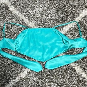 Going Out Turquoise Top